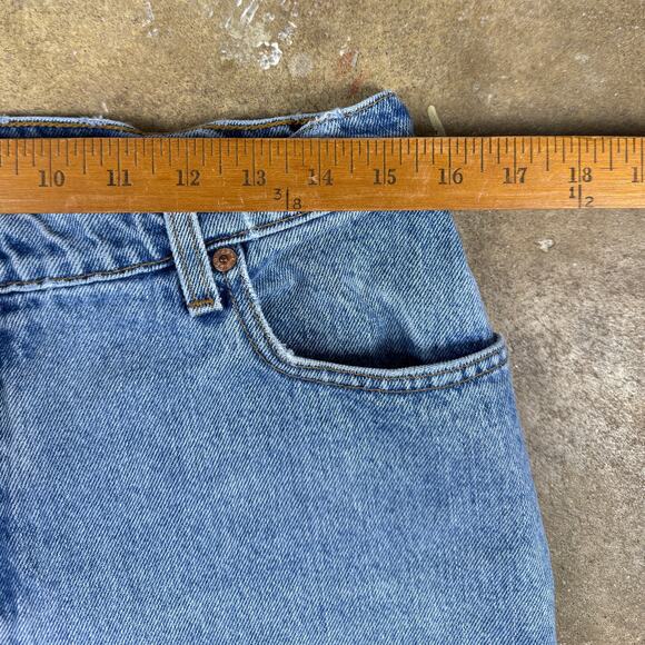 Vintage Levi’s 550 Jeans Women’s 14 Relaxed Fit Tapered Leg 1998 Light Wash‎ - Picture 10 of 13